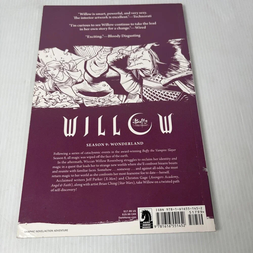 Willow Season 9: Wonderland TPB Buffy the Vampire Slayer Dark Horse Graphic